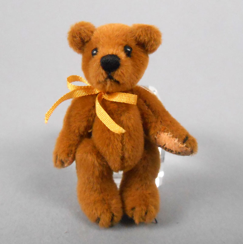 Light Cinnamon Velvet 2 inch Bear